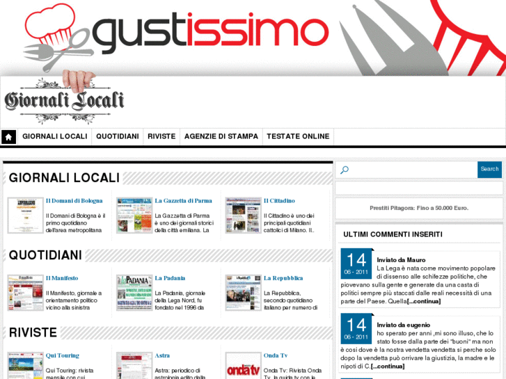 www.giornalilocali.it