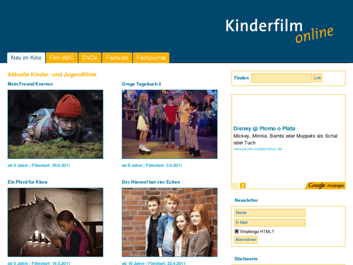 www.kinderfilm-online.de