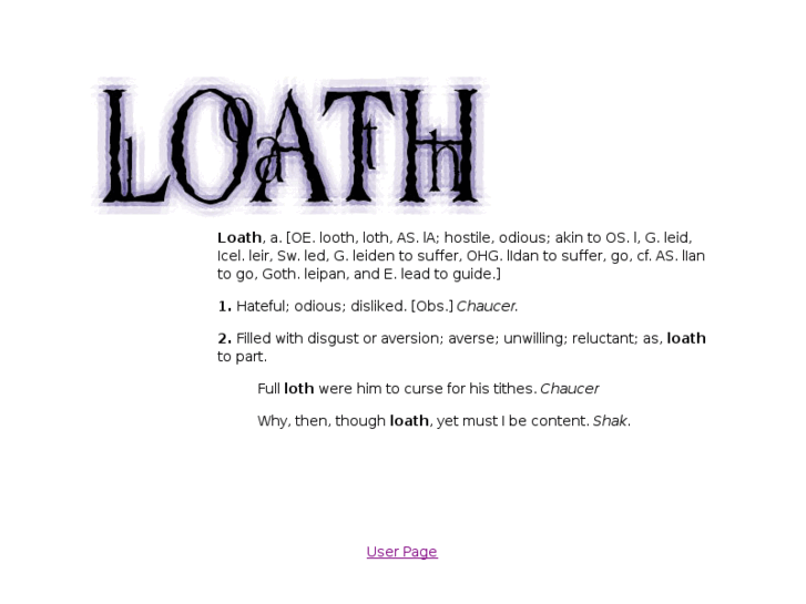 www.loath.org