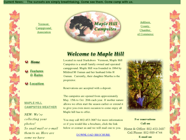 www.maplehillcampsites.com