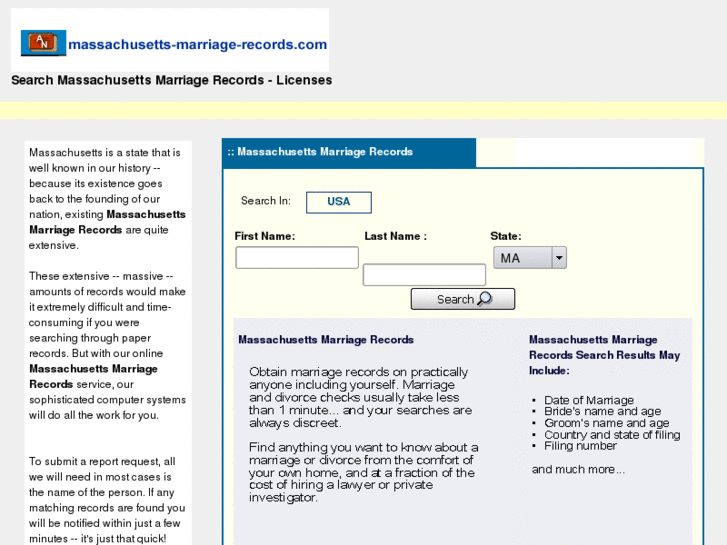 www.massachusetts-marriage-records.com