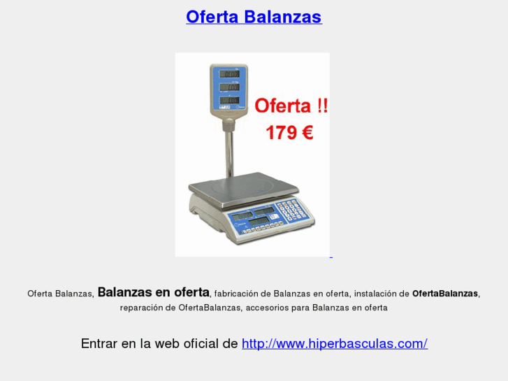 www.ofertabalanzas.com