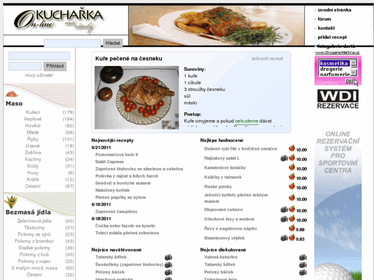 www.onlinekucharka.cz