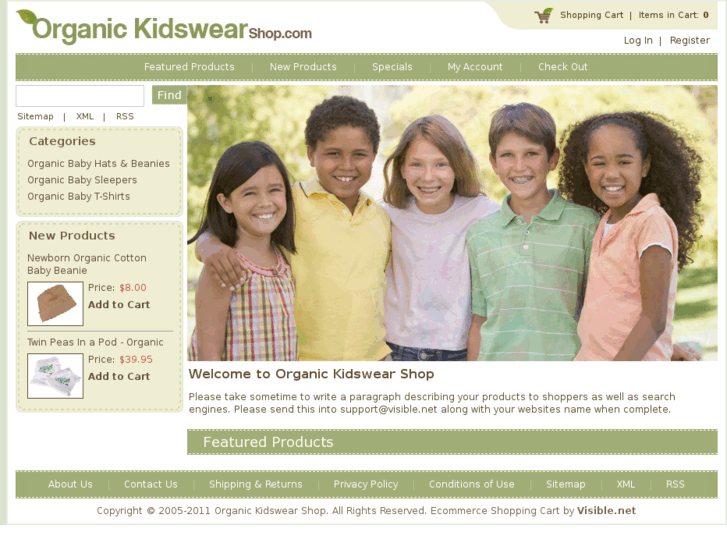 www.organickidswearshop.com