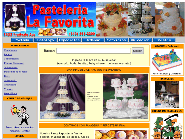 www.pastelerialafavorita.com