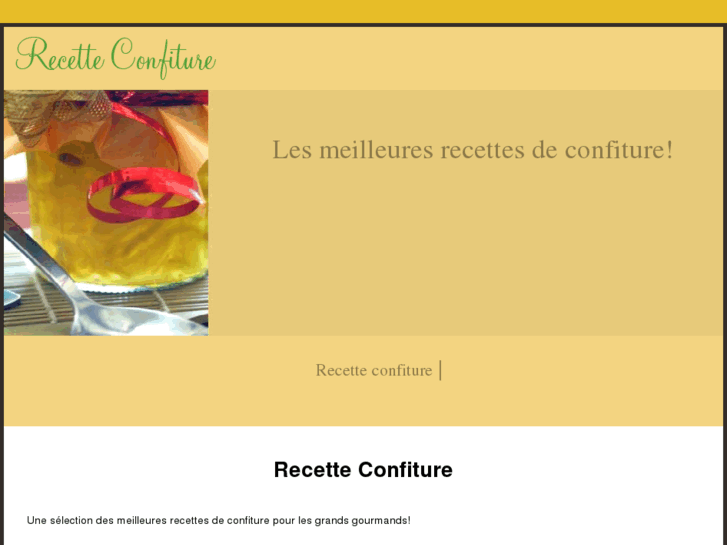 www.recetteconfiture.com