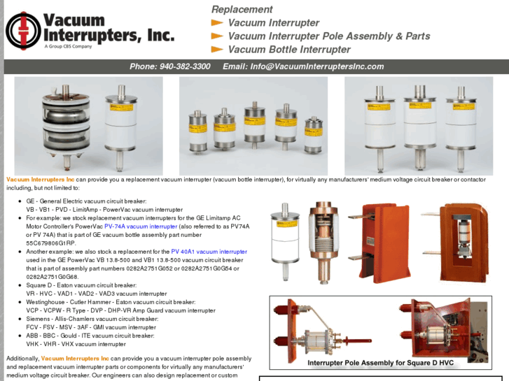 www.replacementvacuuminterrupter.net