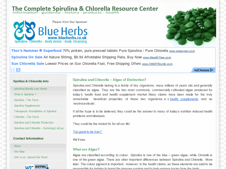 www.spirulinachlorella.com