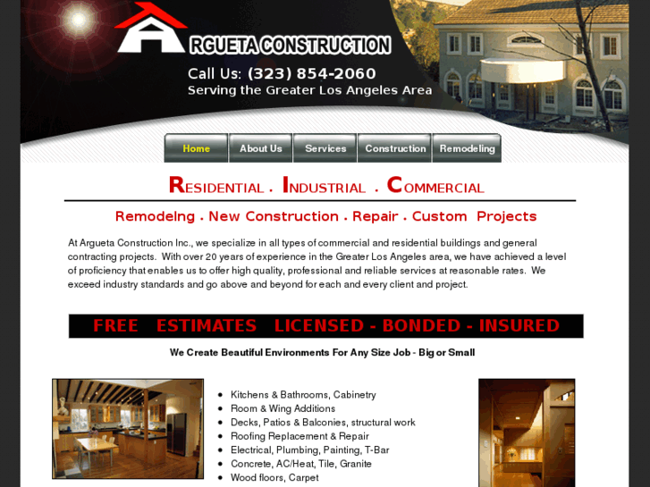 www.arguetaconstruction.com