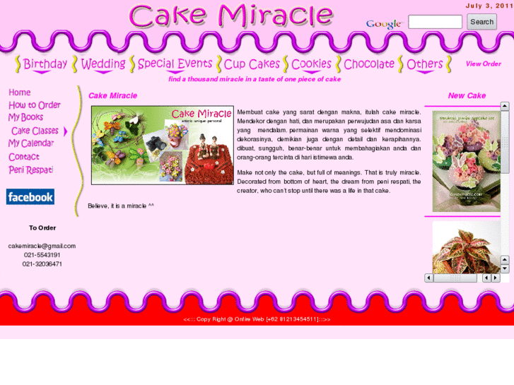 www.cakemiracle.com