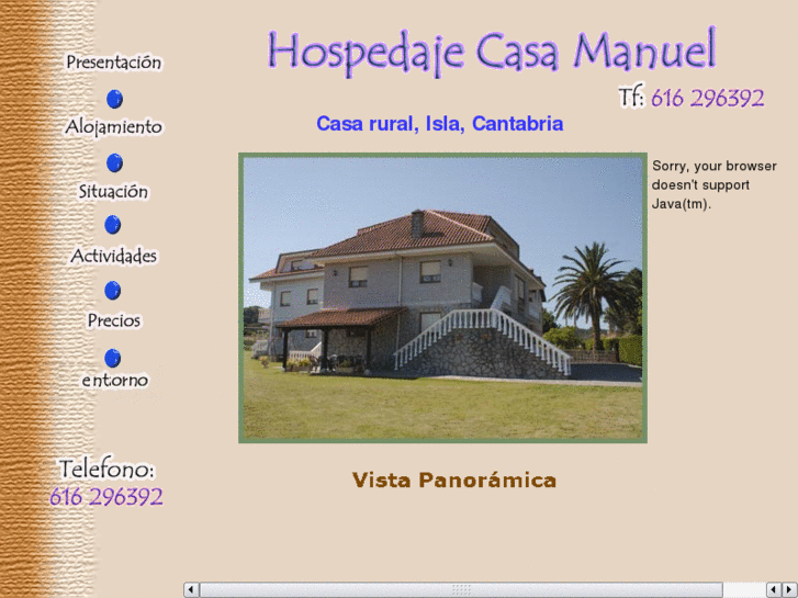 www.hospedajecasamanuel.com