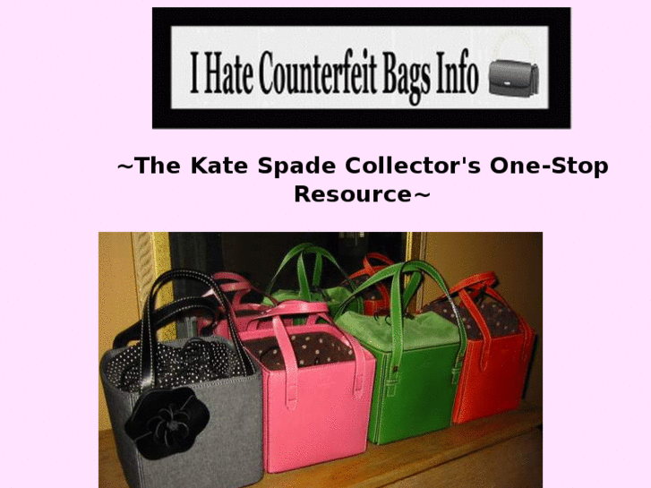 www.ihatecounterfeitbags.info