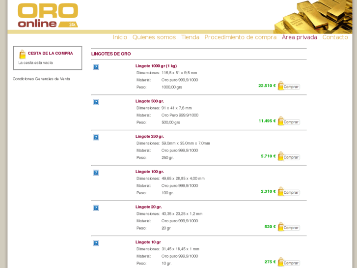 www.oroonline.es