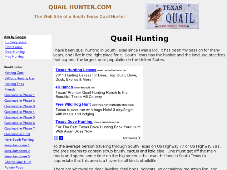 www.quail-hunter.com