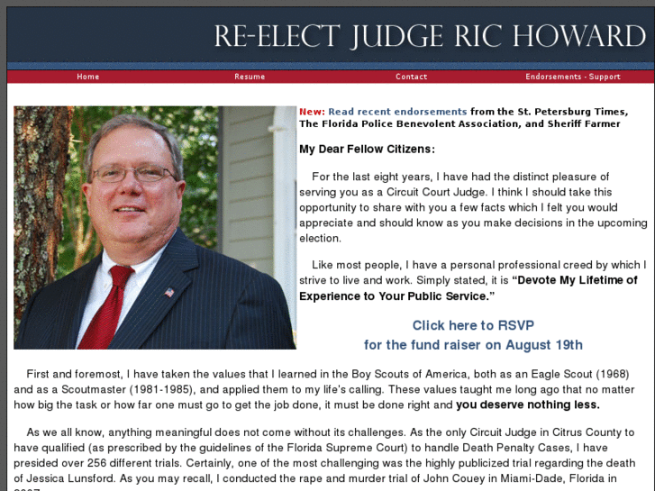 www.re-electjudgehoward.com