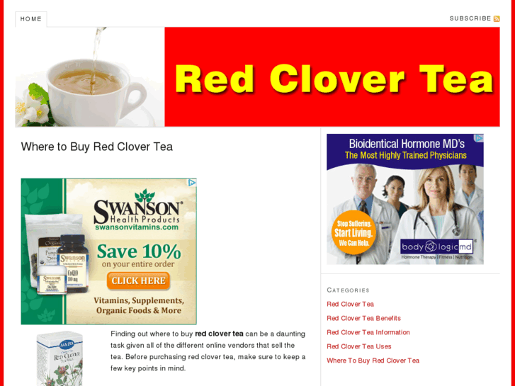 www.redclovertea.org