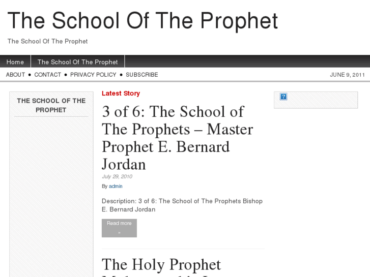 www.theschooloftheprophet.com