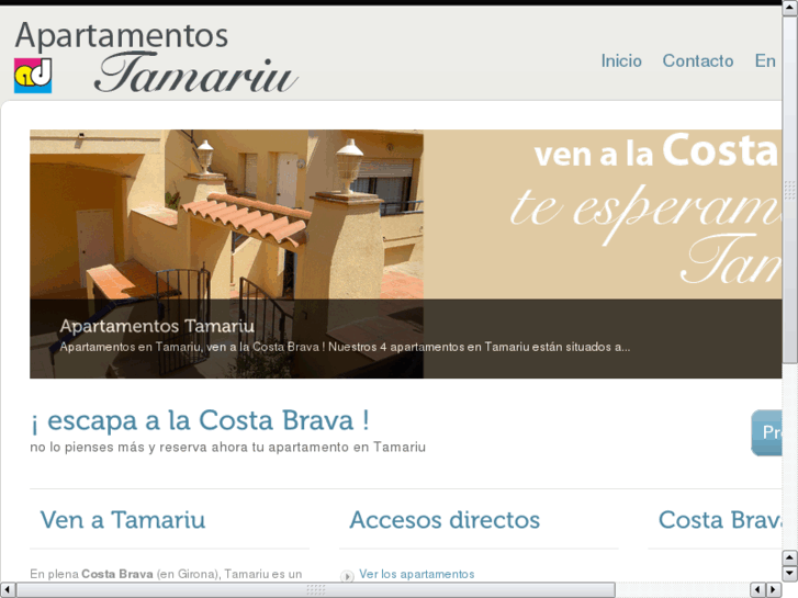 www.apartamentstamariu.es