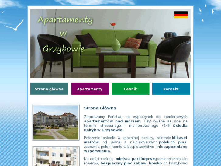 www.apartamentygrzybowo.pl