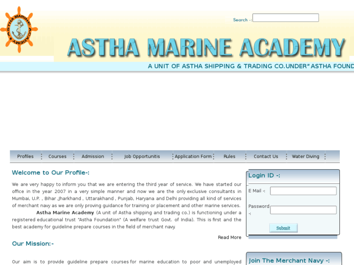 www.asthamarineacademy.com