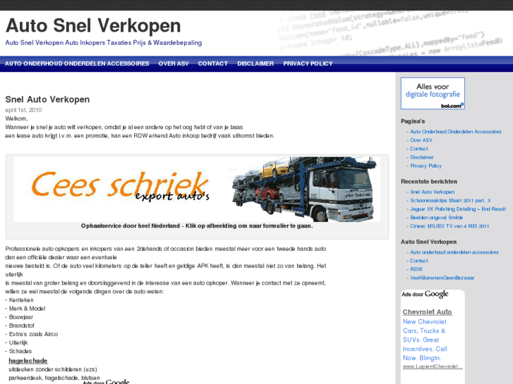 www.autosnelverkopen.com