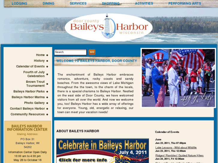 www.baileysharbor.com