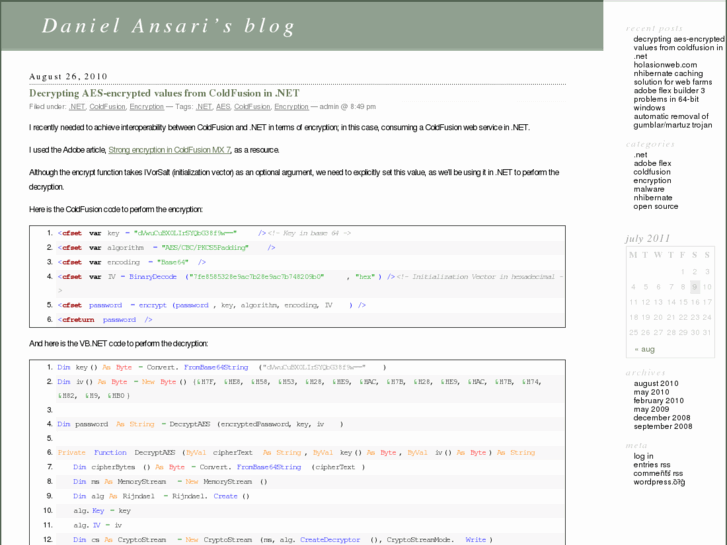 www.danielansari.com