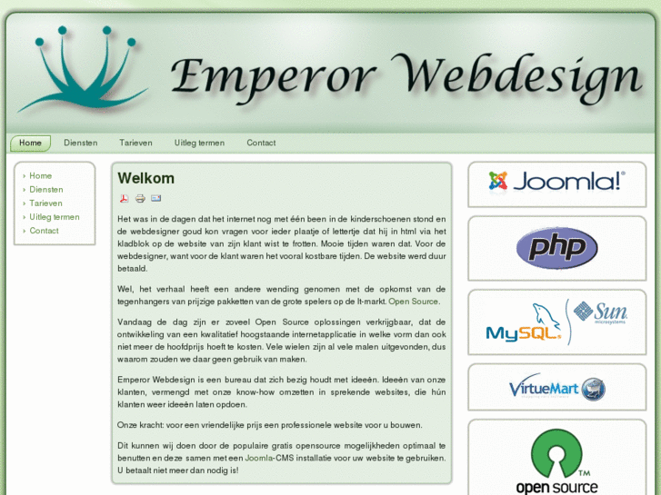 www.emperorwebdesign.nl