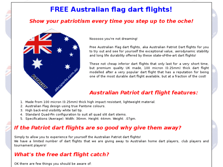 www.freedartflights.com.au