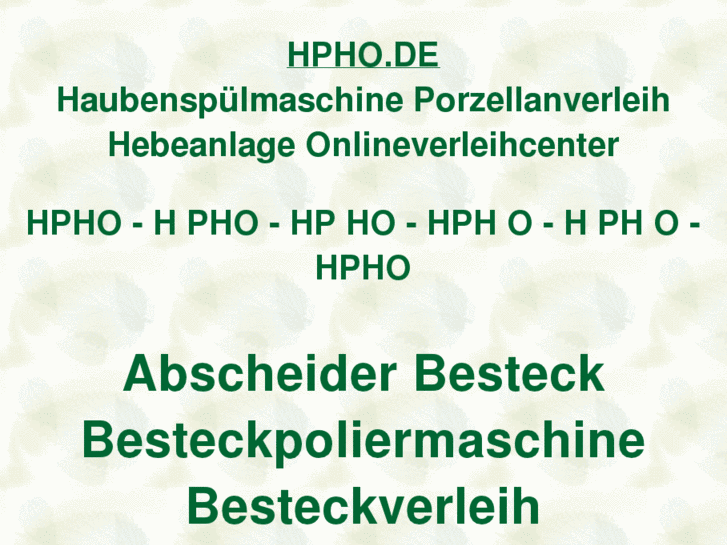 www.hpho.de