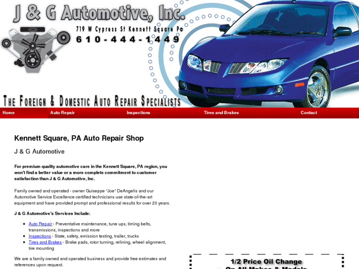 www.jandgautorepairpa.com