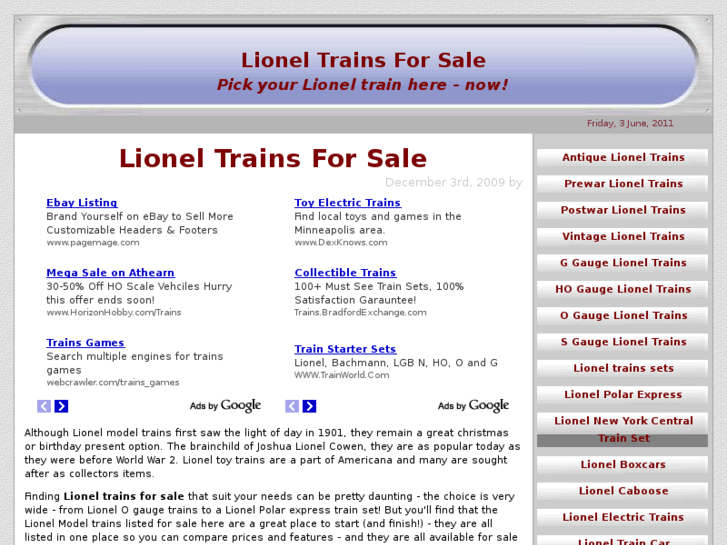 www.lionel-trains-for-sale.com