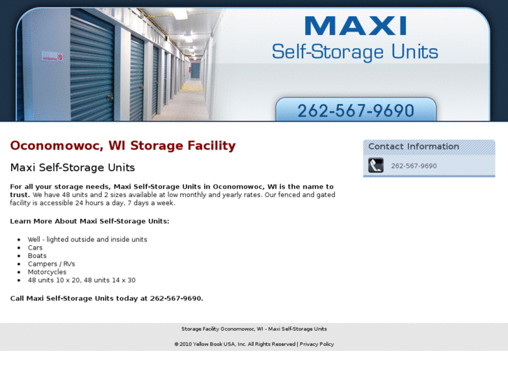 www.maxistorageunits.net