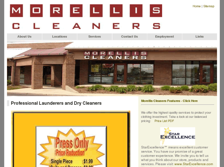 www.morellisdrycleaners.com