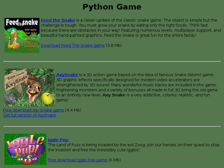 www.pythongame.com