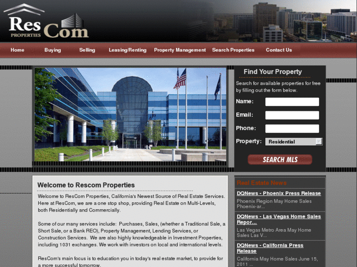 www.rescom-properties.com
