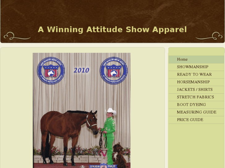 www.awinningattitudeshowapparel.com