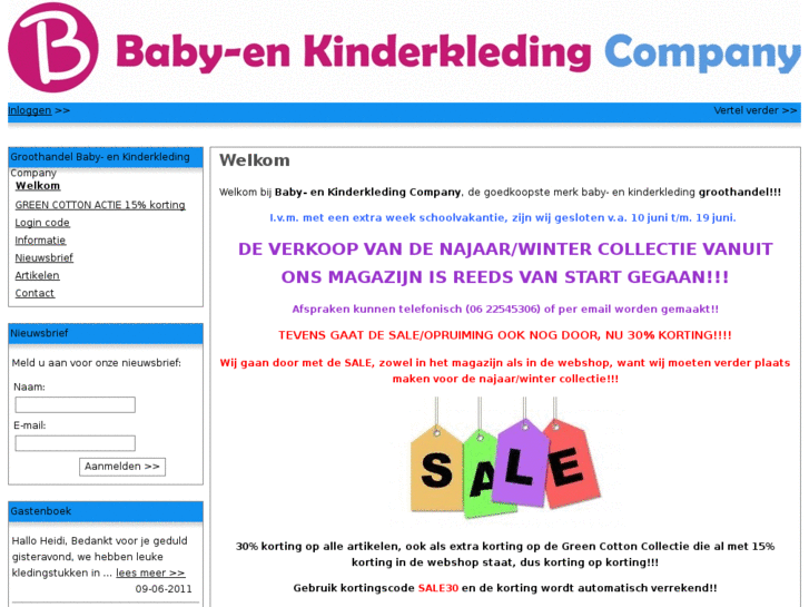 www.babyenkinderkledingcompany.com