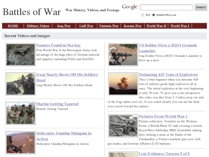 www.battlesofwar.com