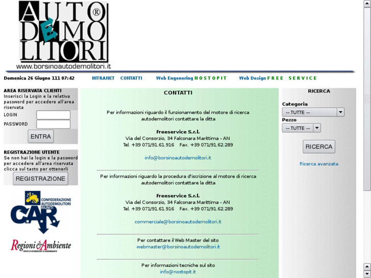 www.borsinoautodemolitori.it