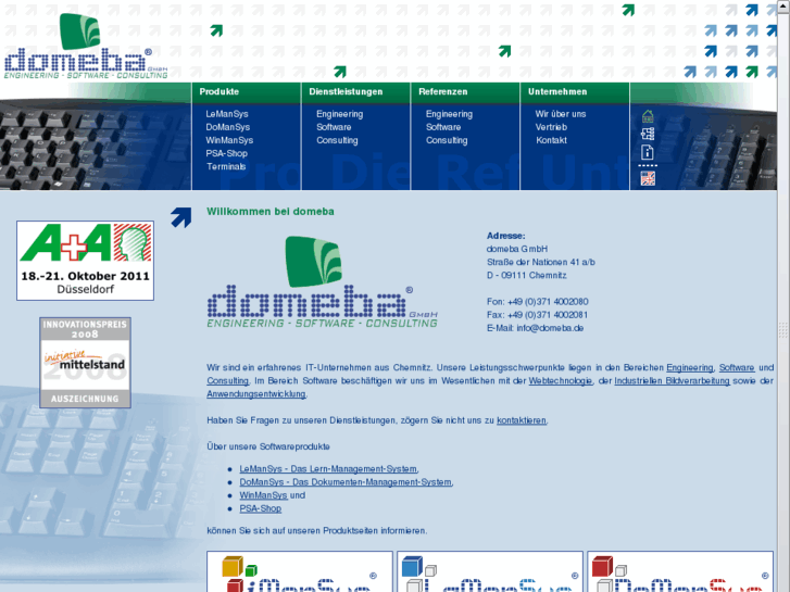 www.domeba.de