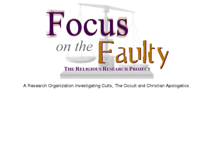 www.focusonthefaulty.com