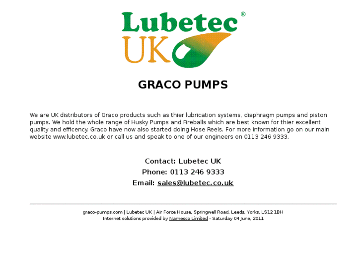 www.graco-pumps.com