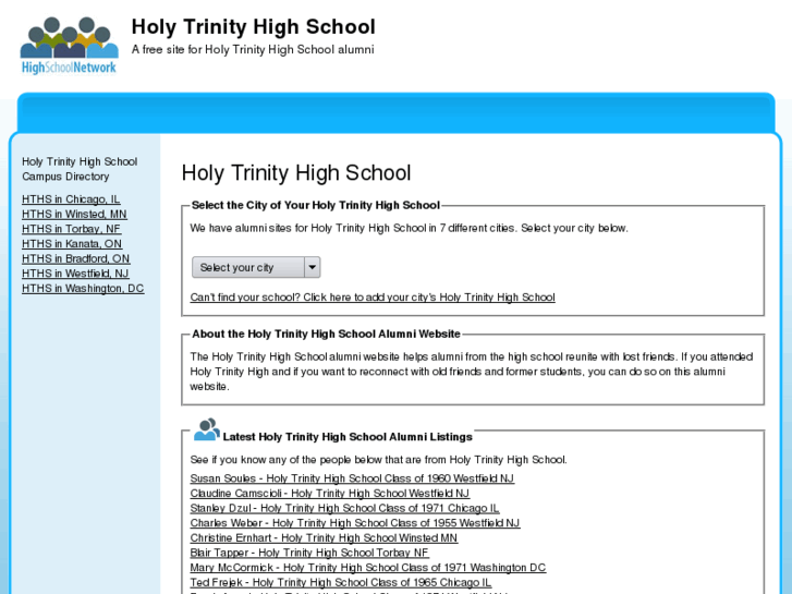 www.holytrinityhighschool.org