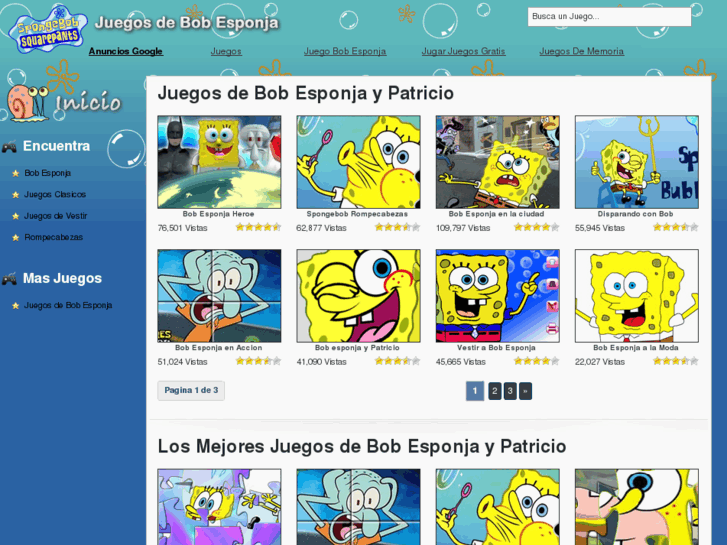 www.juegosdebobesponjaypatricio.com