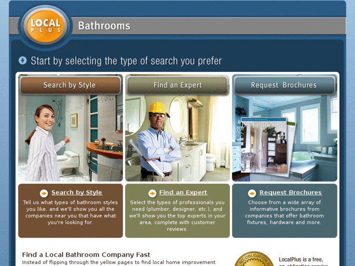 www.localplusbathrooms.com