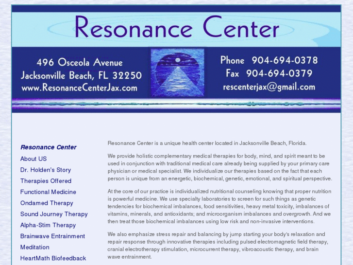 www.resonancecenterjax.com