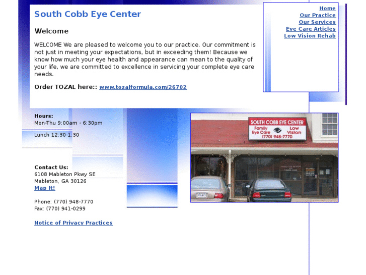 www.southcobbeyecenter.com