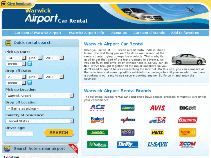 www.warwickairportcarrental.com