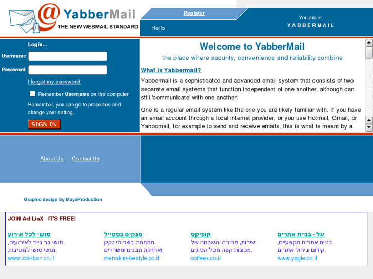 www.yabbermail.net